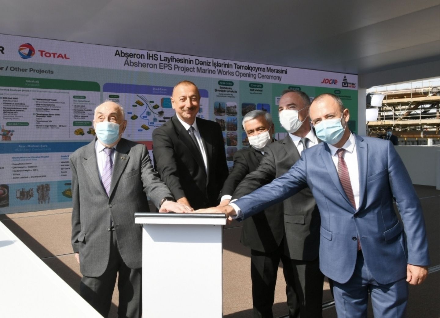 Президент Ильхам Алиев: Начинается новый этап разработки газоконденсатного месторождения «Абшерон»