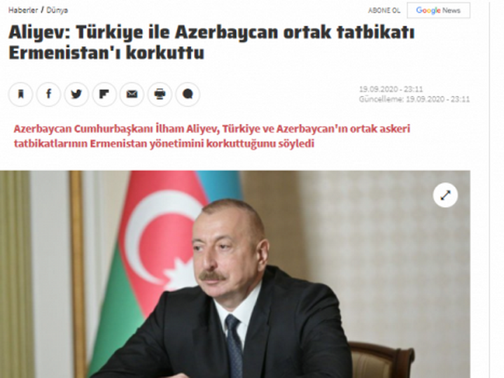 Ведущие мировые СМИ широко осветили интервью Президента Азербайджана Ильхама Алиева - ФОТО