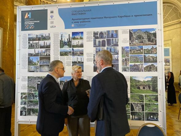 Архитектурный проект, отражающий современное состояние памятников в оккупированном Карабахе, представлен на международном форуме «Наследие» – ФОТО