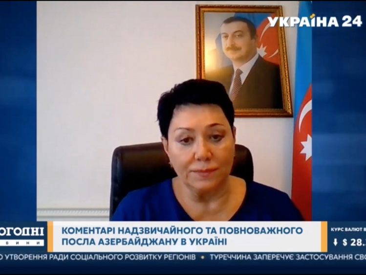 Посол осудила агрессивную политику Армении на известном украинском телеканале - ФОТО