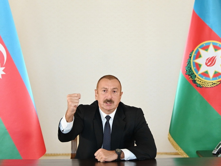 Президент Ильхам Алиев обратился к народу - ВИДЕО
