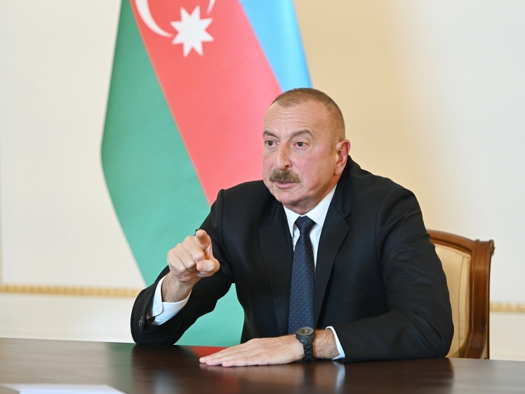 Ильхам Алиев: Я требую извинений от тех, кто нас обвинял. Мы не та страна, которая будет терпеть обвинения и оскорбления