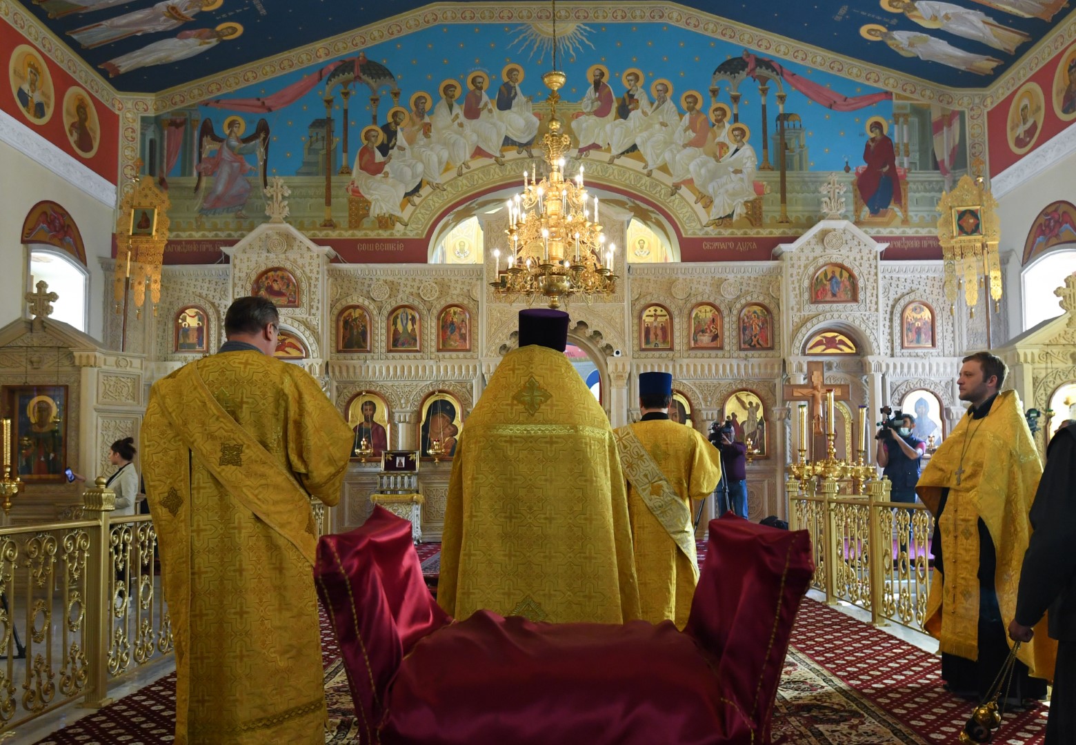 Церковь на бакинской. Церковь жен Мироносцев Баку.