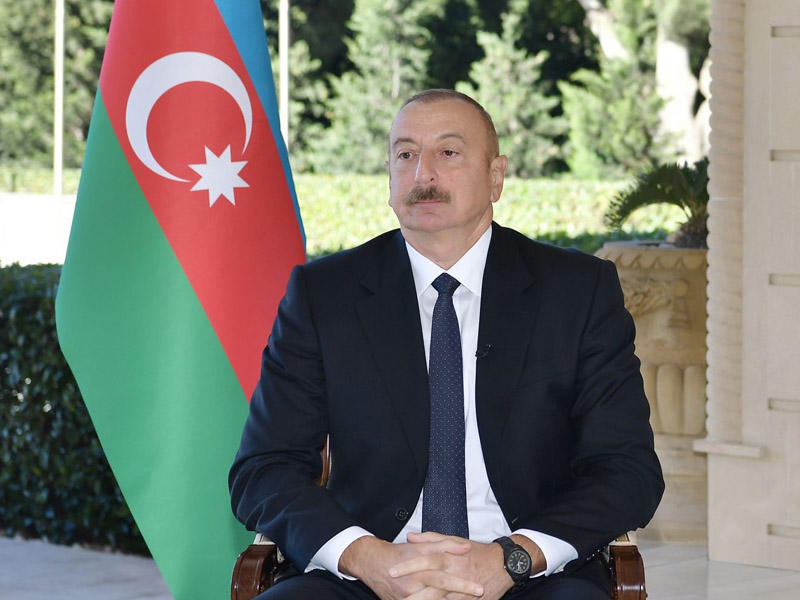 Ильхам Алиев - об условиях прекращения боевых действий