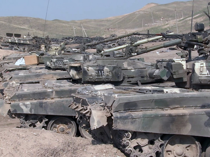 Кадры очередной захваченной военной техники ВС Армении – ВИДЕО