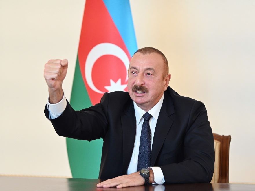 Президент Ильхам Алиев: «Азербайджано-иранская граница взята под полный контроль, поздравляю народы двух наших стран!» - ВИДЕО