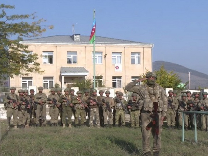 Генпрокуратура - о здании в Зангилане, перед которым был поднят азербайджанский флаг - ВИДЕО