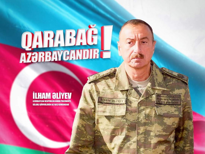 Ильхам Алиев поздравил генерал-лейтенанта Хикмета Мирзоева с освобождением Шуши