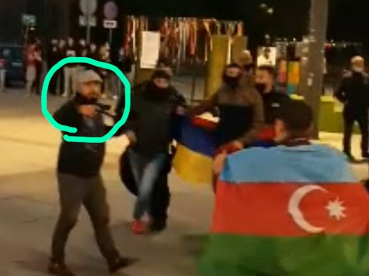 Армяне устроили провокацию на мирном митинге азербайджанской молодежи в Польше - ФОТО - ВИДЕО
