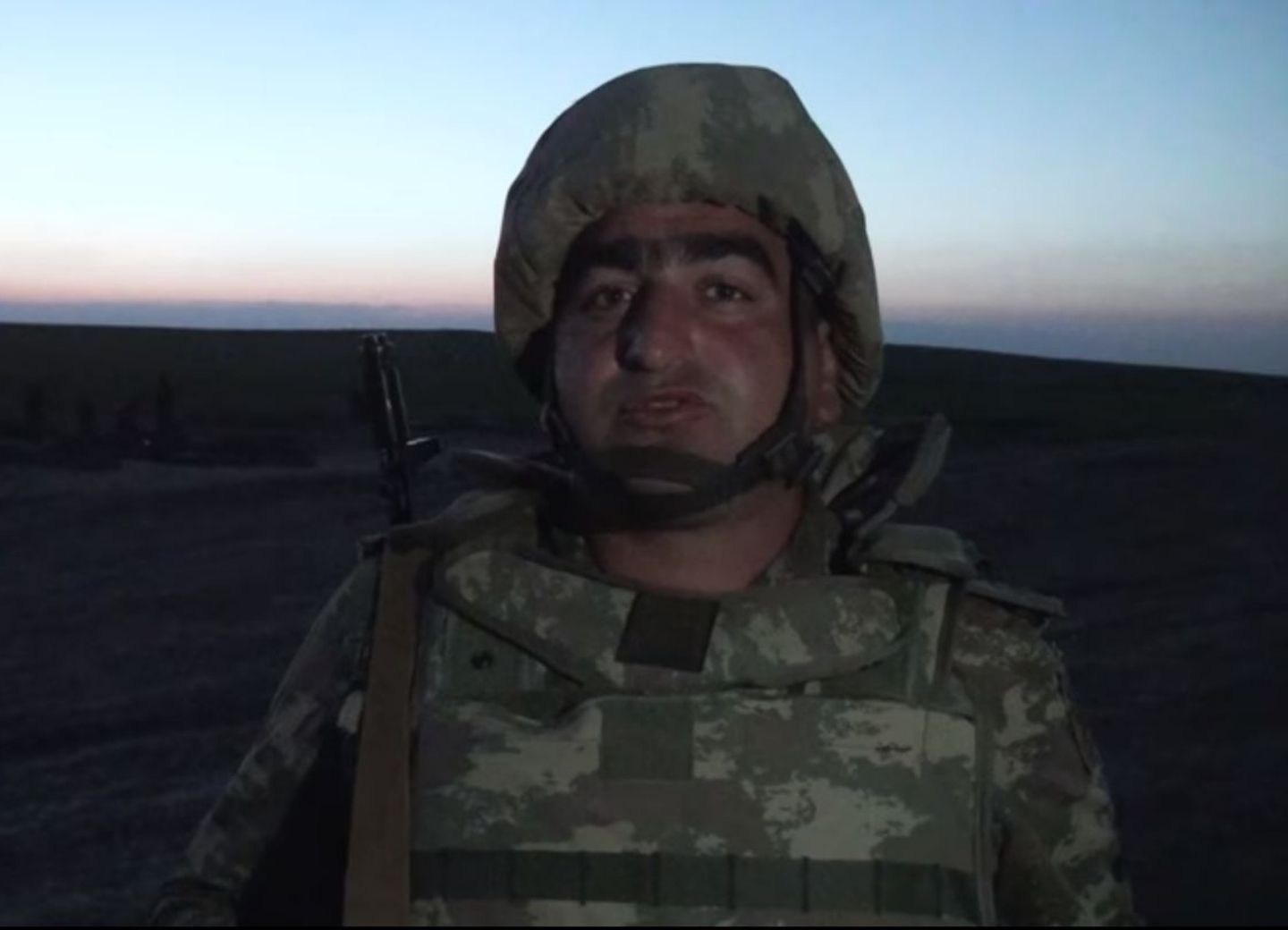 Азербайджанский военнослужащий: На всех оккупированных землях будет развеваться трехцветный флаг Азербайджана - ВИДЕО