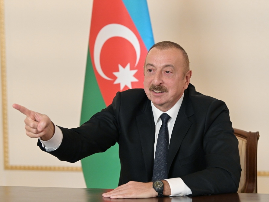 Ильхам Алиев: Сопредседатели не желали оказывать давление на агрессора