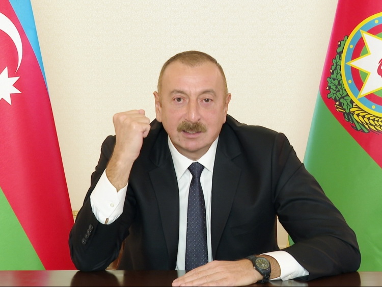 Президент Ильхам Алиев выступил с обращением к народу - ФОТО - ВИДЕО