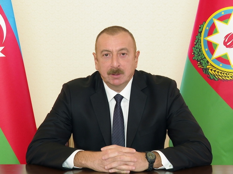 Ильхам Алиев: Азербайджан ведет Отечественную войну