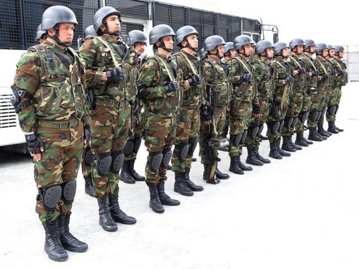 Daxili Qoşunların hərbi qulluqçuları təcili Bərdəyə göndərildi - DİN