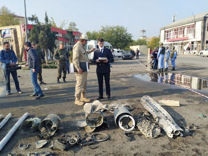 ANAMА: «28 октября ВС Армении выпустили по Барде 144 кассетные бомбы»