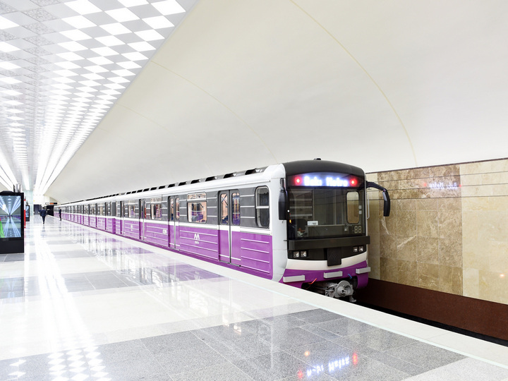 Bakı metrosunda Bənövşəyi xəttin üçüncü stansiyasının inşası yekunlaşmaq üzrədir