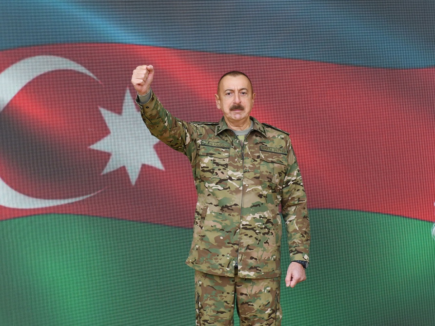 Ильхам Алиев: Наше победоносное шествие продолжается