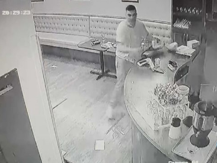 ABŞ-da türk restoranına hücum edən erməni həbs olundu