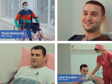 Раненые, но счастливые. Трогательный ролик о ветеранах второй Карабахской войны – ВИДЕО