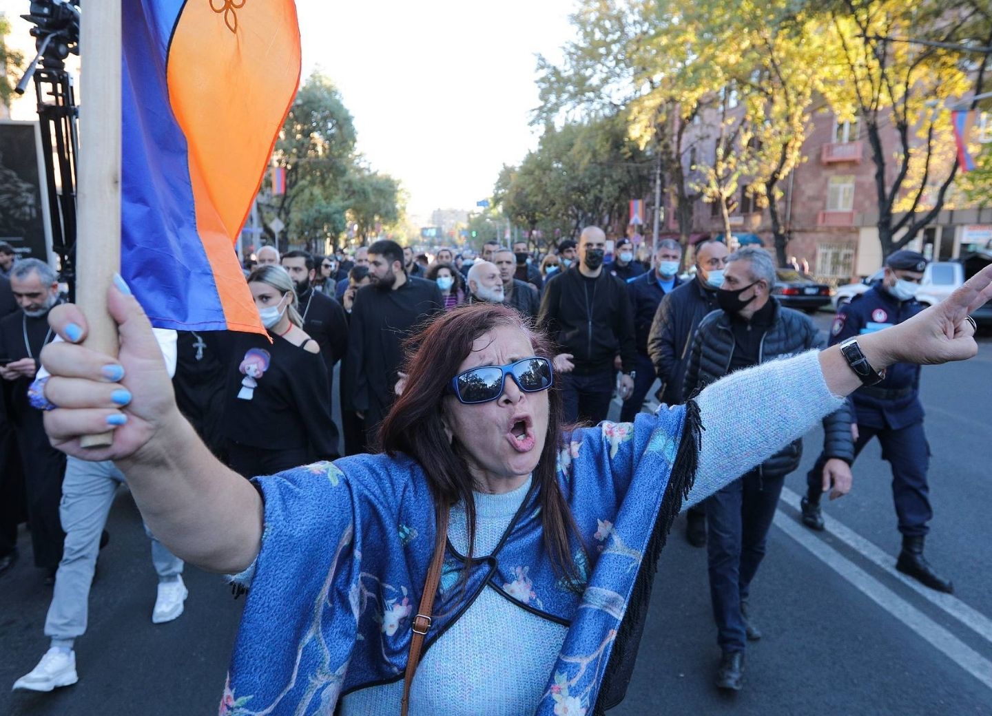 Армянская оппозиция перекрыла улицы Еревана с требованием отставки премьера Пашиняна