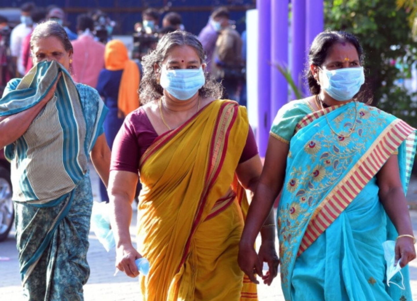 В Индии число заболевших COVID-19 превысило девять миллионов человек