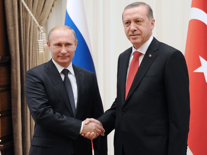 Эрдоган и Путин по телефону обсудили ситуацию в Нагорном Карабахе