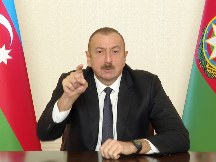 Ильхам Алиев: Народный фронт Азербайджана – основной виновник оккупации наших земель