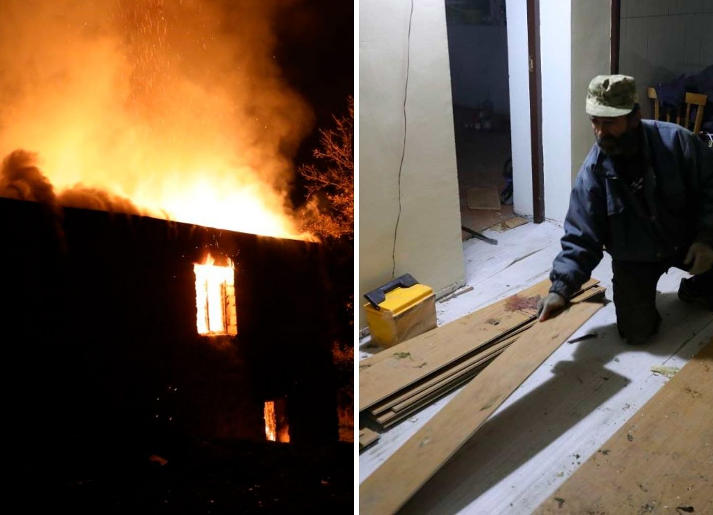 Покидающие Карабах армяне сжигают дома и увозят с собой даже ламинат – ФОТО