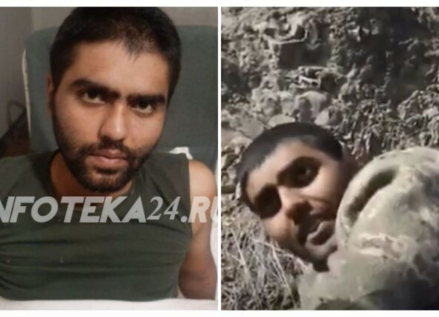 Армянские СМИ распространили фото военнопленного Амина Мусаева – ФОТО