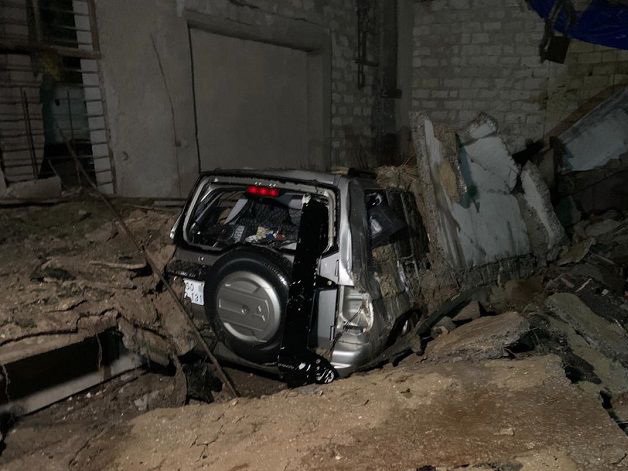 В Хырдалане произошел взрыв, пострадавших нет - ФОТО