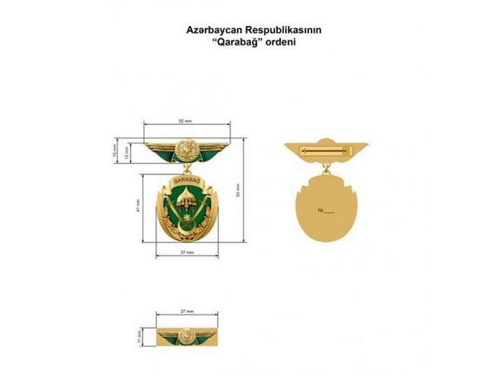 Определен статут ордена «Карабах»