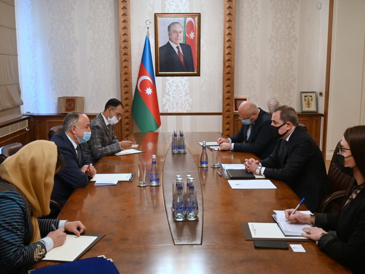 Глава МИД Азербайджана принял копии верительных грамот нового посла Афганистана в Азербайджане - ФОТО