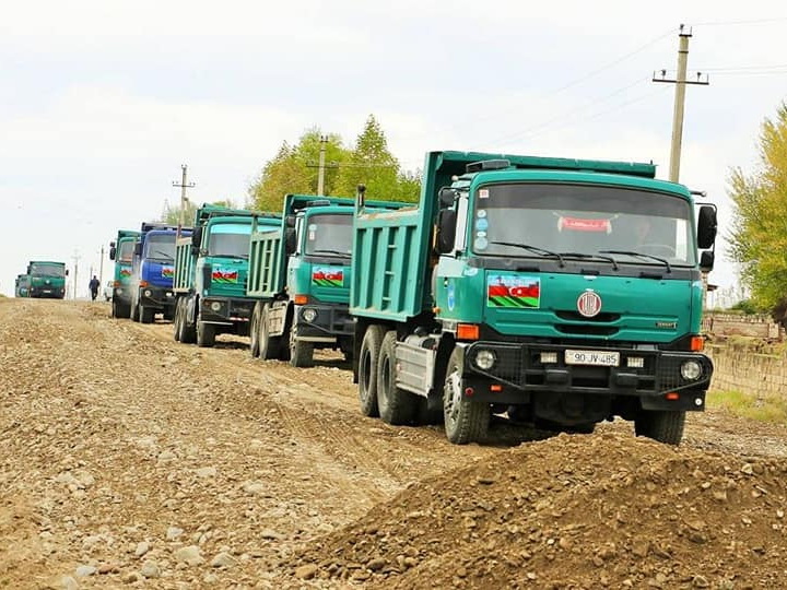 Создаются новые маршруты для связи освобожденных от оккупации территорий с другими районами Азербайджана