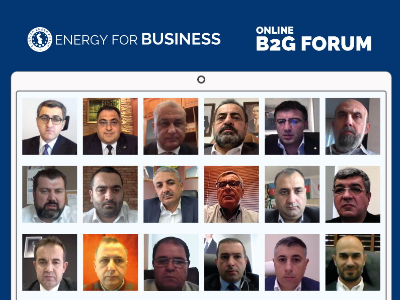 Caspian Energy Club организовал онлайн B2G FORUM с участием Юсифа Абдуллаева