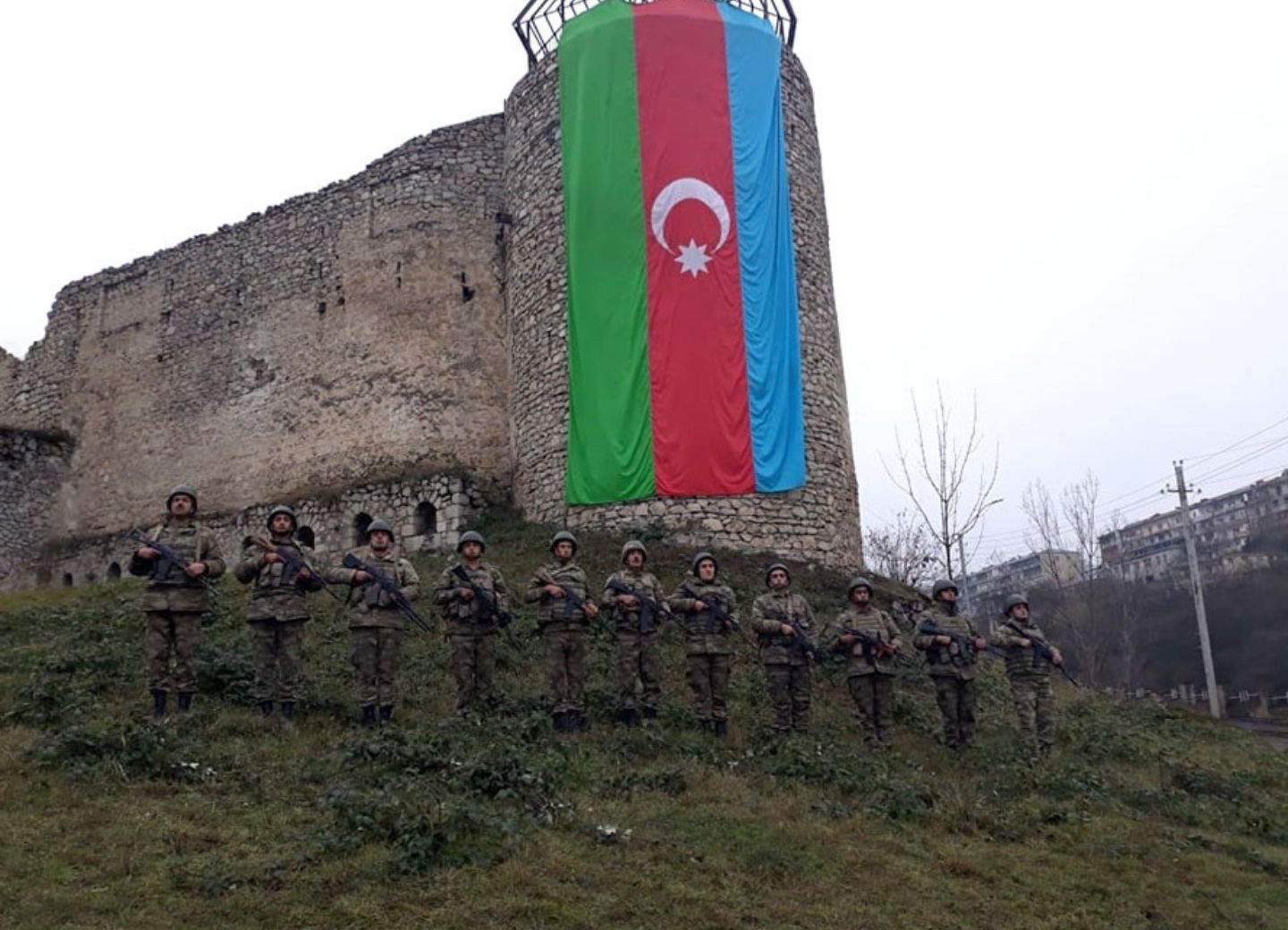 В Азербайджанской армии почтена память шехидов Отечественной войны - ВИДЕО