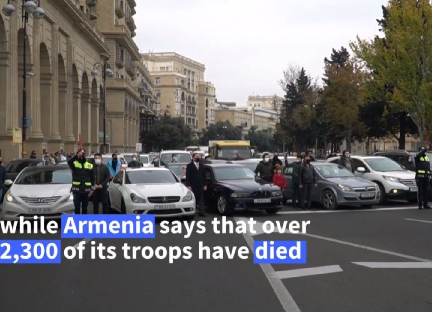 «France-Presse» рассказало, как в Азербайджане почтили память шехидов – ВИДЕО