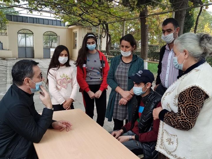 Vətən müharibəsi dövründə psixoloji sarsıntı keçirən ailələr diqqət mərkəzində saxlanılır - FOTO