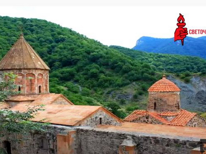 «Светоч-ТВ» об арменизации монастырей Кавказской Албании – Худавенга и Гянджасара - ВИДЕО