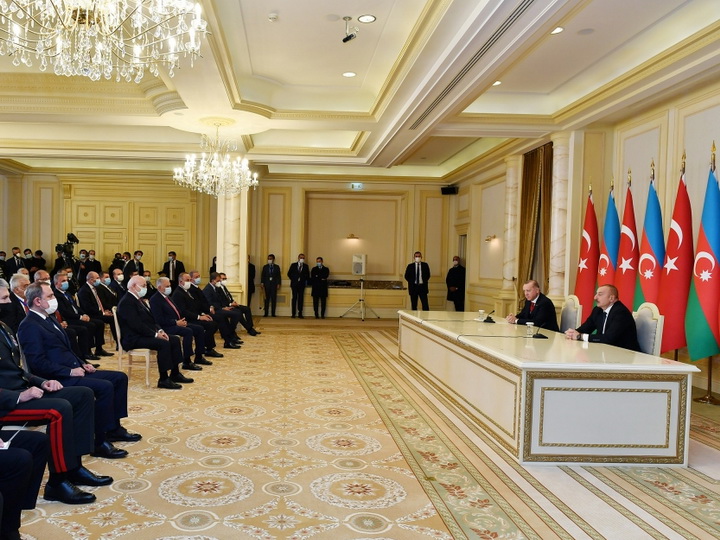Ильхам Алиев: Когда с участием турецких компаний будет проложена дорога в Шушу, мы с моим братом, президентом Эрдоганом, вместе поедем туда