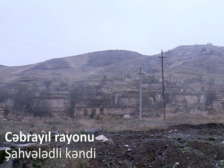 Cəbrayıl rayonunun Şahvələdli və İmambağı kəndləri - VİDEO
