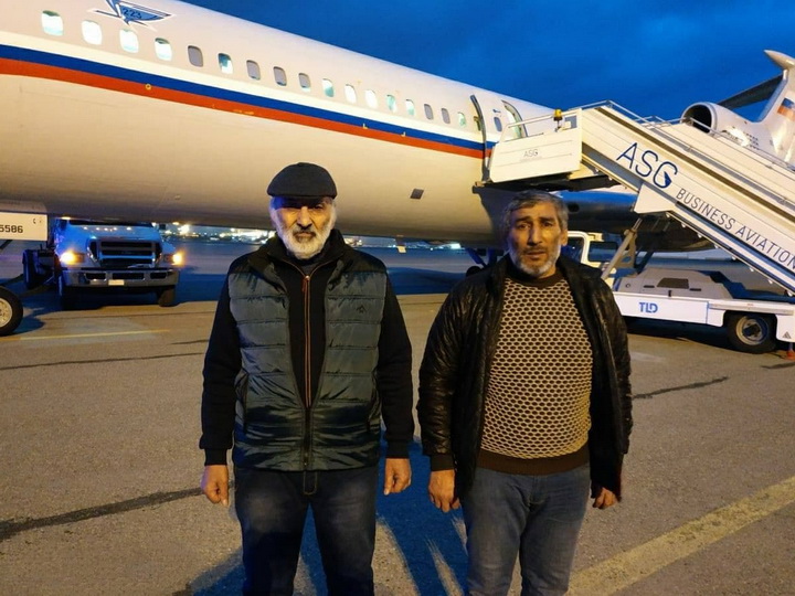 Благодаря усилиям Президента Ильхама Алиева Дильгам Аскеров и Шахбаз Гулиев вернулись домой - ФОТО