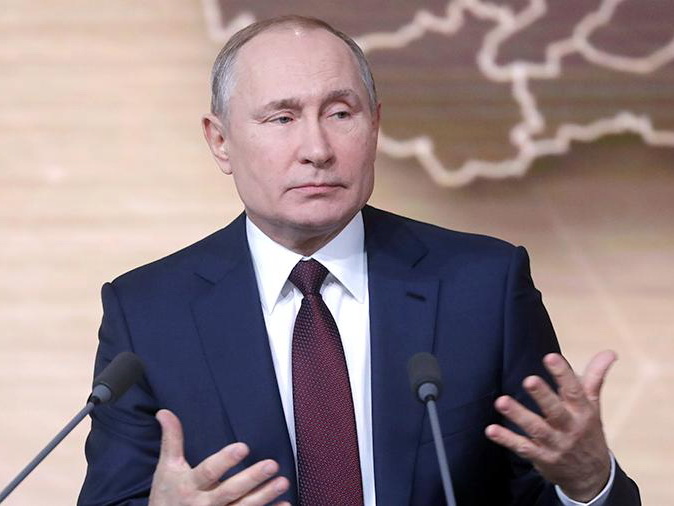 Началась «большая пресс-конференция» Путина – Прямой эфир