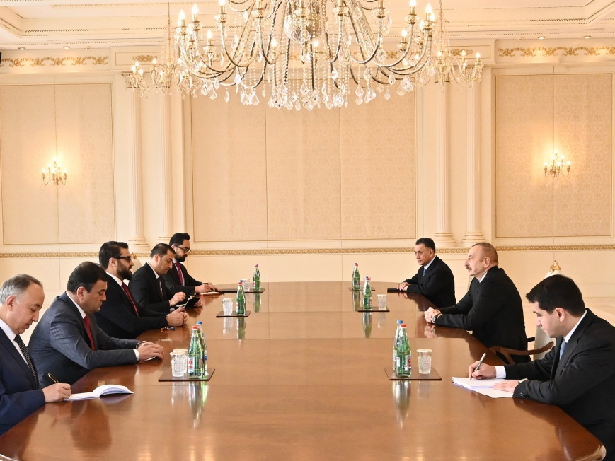 Ильхам Алиев принял советника по нацбезопасности и главу Администрации Президента Афганистана