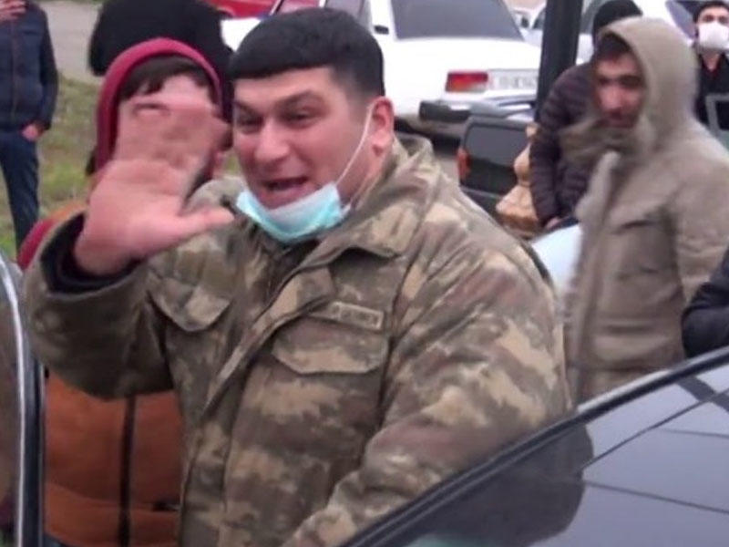 “Paşa” ləqəbli qazimiz böyük coşqu ilə qarşılandı - VİDEO