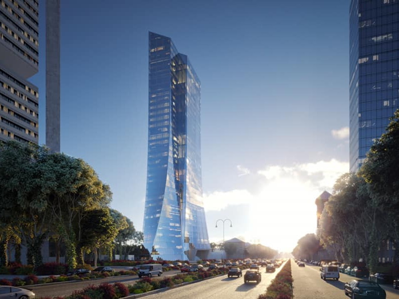 «Устремлённое в небо»: Так будет выглядеть новое здание Центробанка Азербайджана – ФОТО
