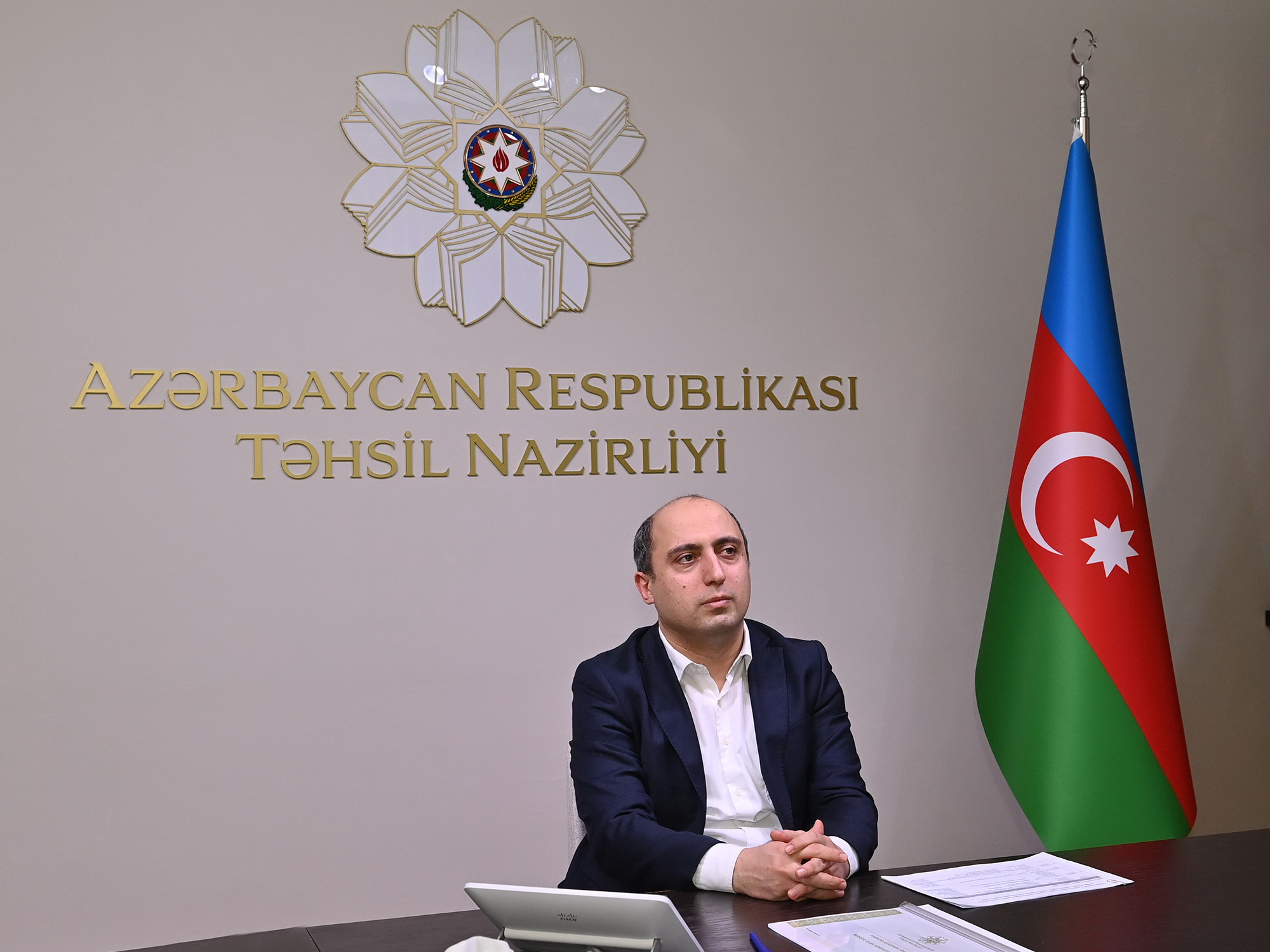 Министр образования провел онлайн-встречу с группой наших соотечественников, ведущих научную деятельность за рубежом