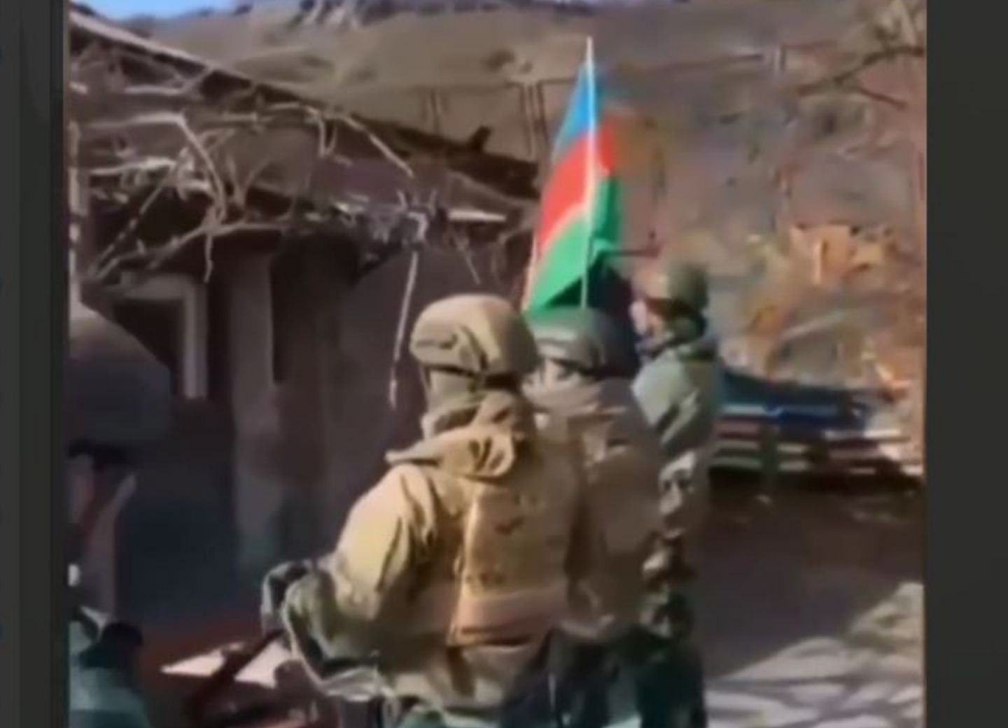 Азербайджанский флаг поднят в селе Шурнух – ВИДЕО