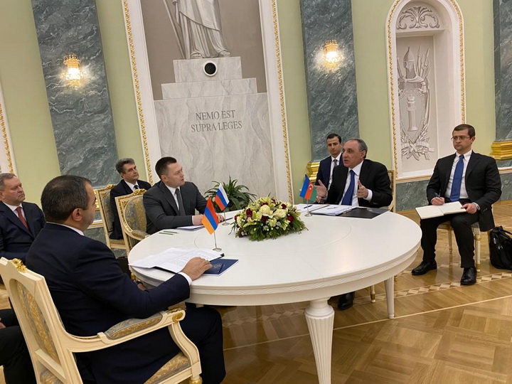 В Москве состоялась трехсторонняя встреча генпрокуроров Азербайджана, России и Армении – ФОТО