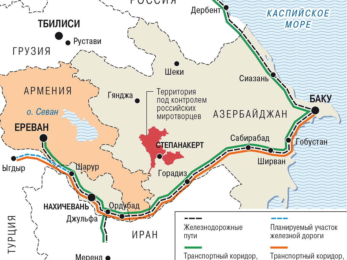 Граница Азербайджана и Армении 1975 года