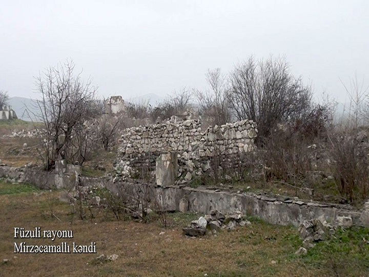 Füzuli rayonunun Mirzəcamallı kəndi - FOTO - VİDEO